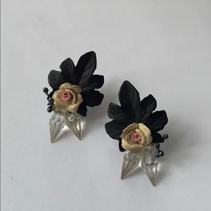 Vintage 80’s Handmade Earrings
